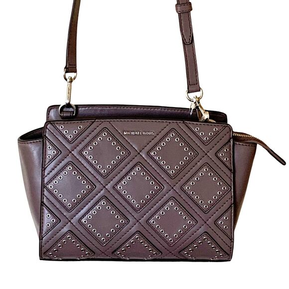 Michael Kors Studded Crossbody Bag - New with Tags - Picture 4 of 13